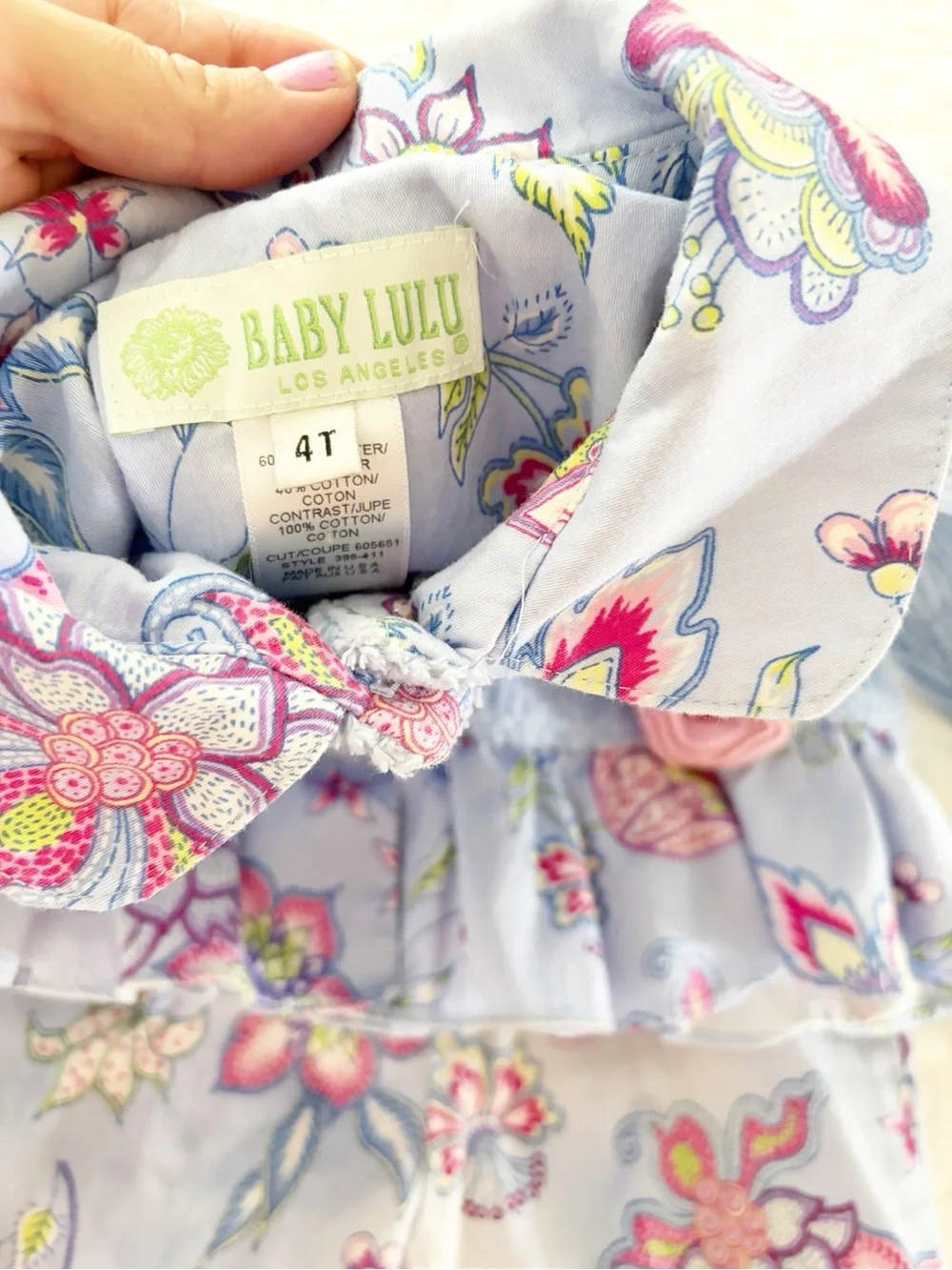 4T • Baby LuLu Granny Chic Matching Outfit